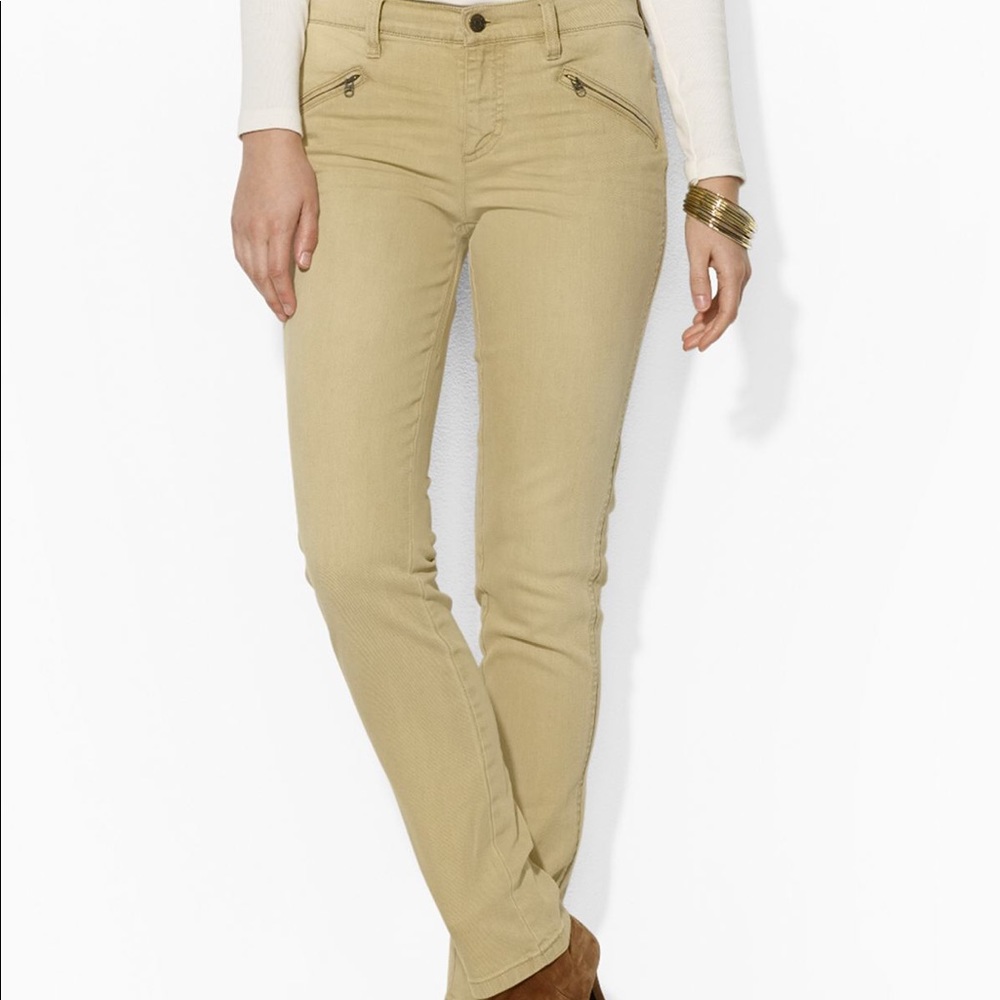 LRL Ralph Lauren Jeans Co Petite Straight Skinny